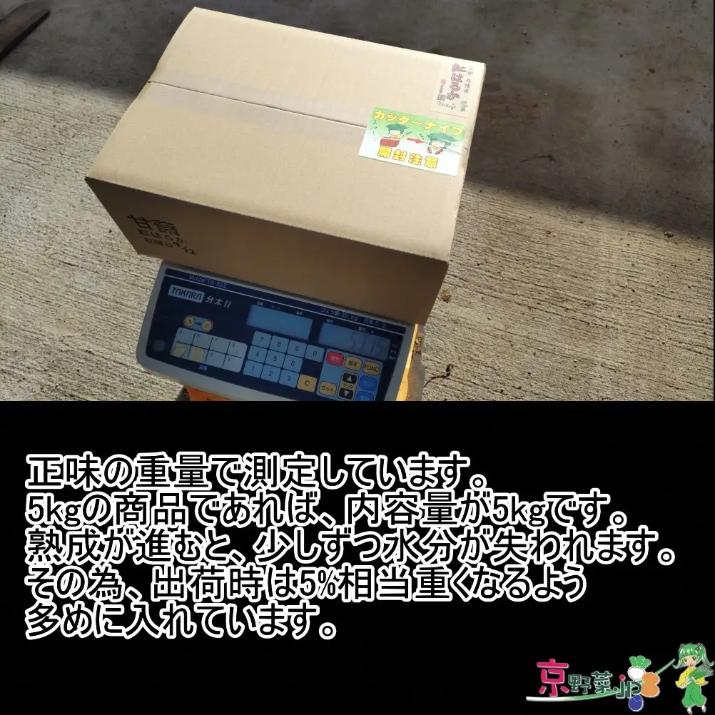 小さい紅はるか（京都産） 5kg