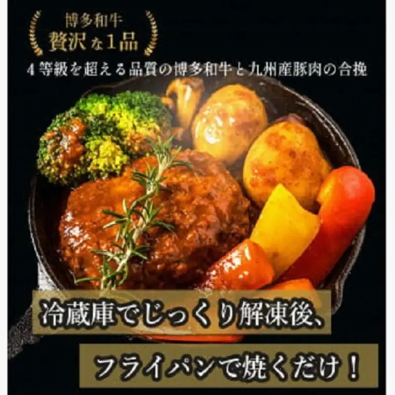 【極】博多和牛入りハンバーグ（150g×10個）