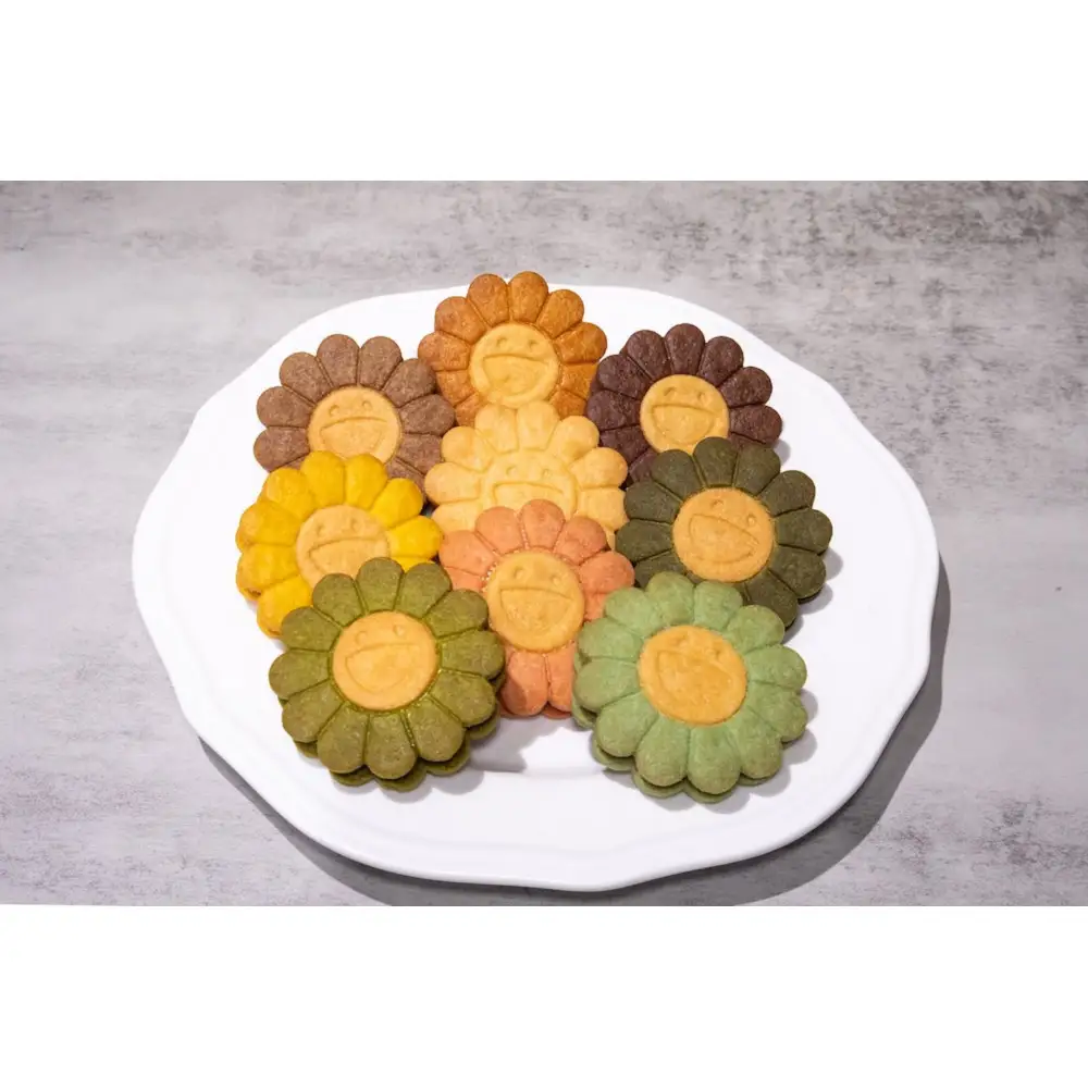 【ふるさと納税限定版】となりの開花堂 お花のバターサンド詰め合わせ(トレカ付き)  京都 カイカイキキ 村上隆