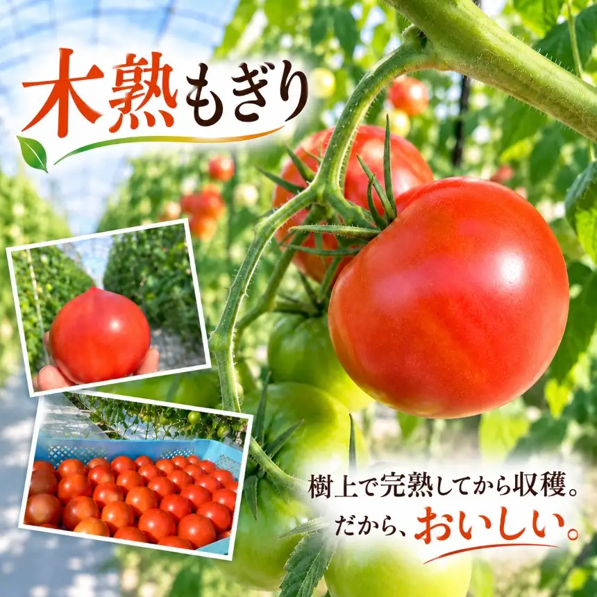 農家直送 旬のトマト おまかせ3種  約3kg 