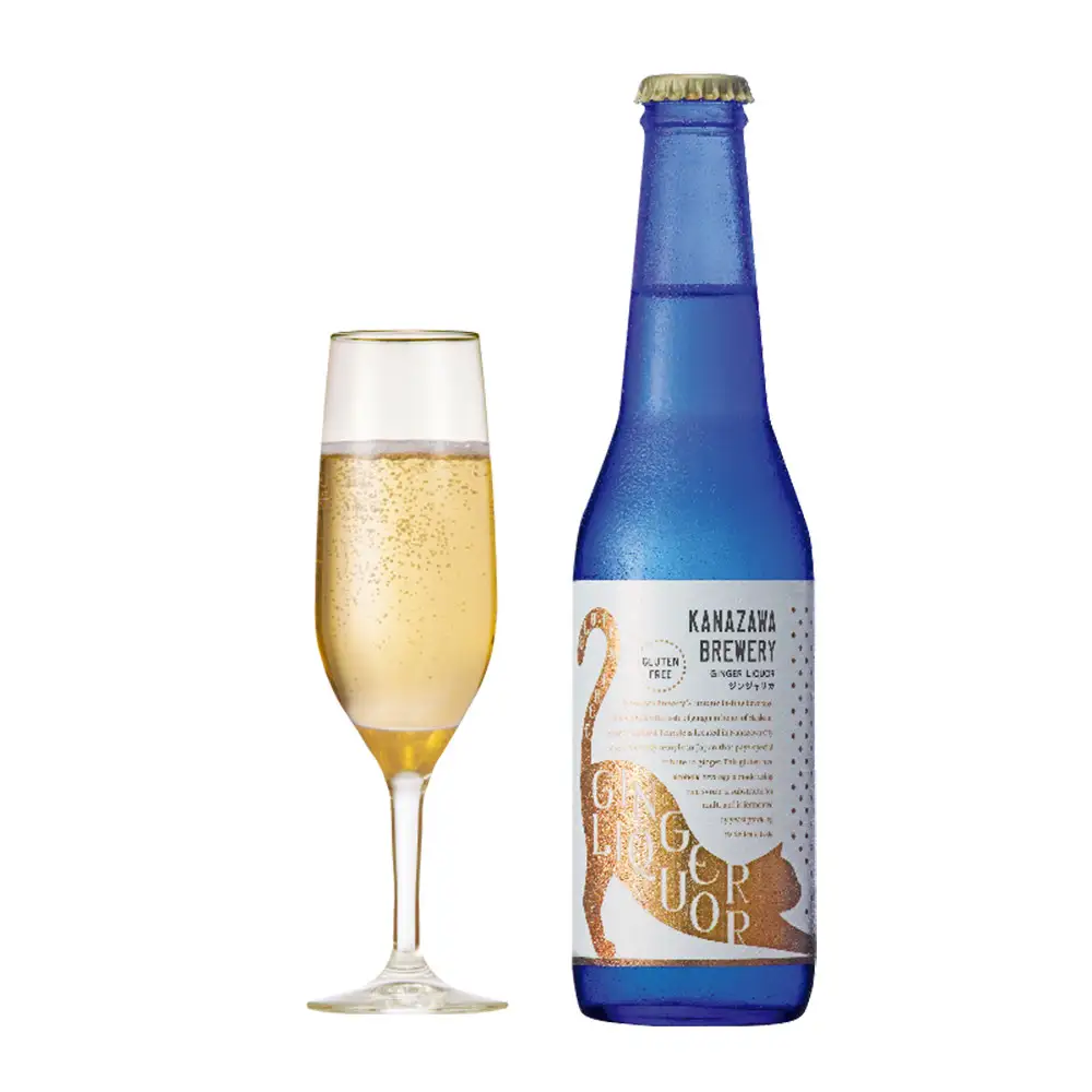金沢産 グルテンフリー アルコール飲料 ”ジンジャリカ” + 紅白金澤麦酒 セット クラフトビール