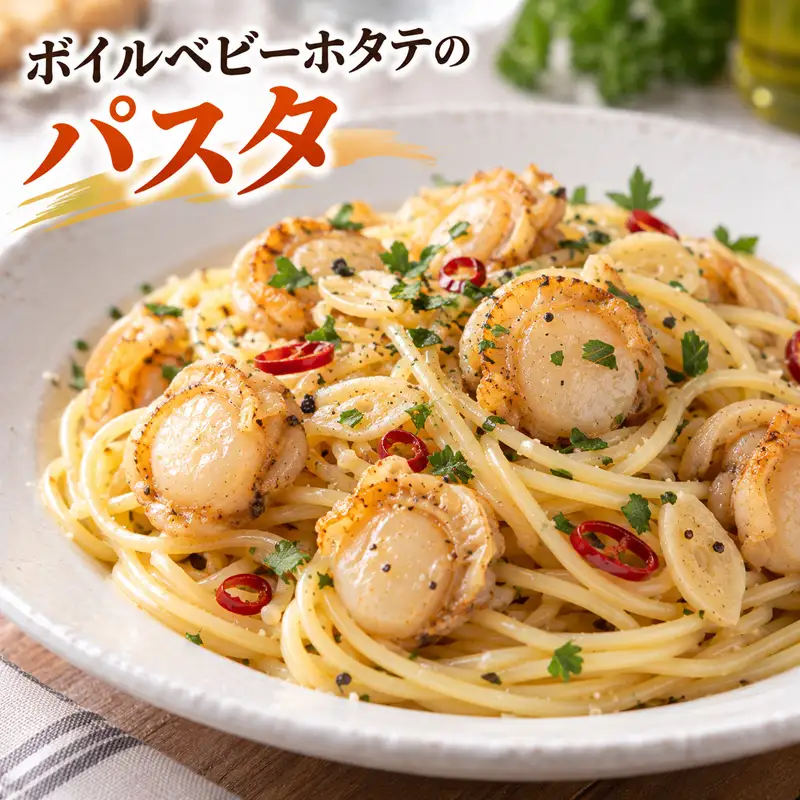 ボイルベビーホタテ貝柱（約500g）