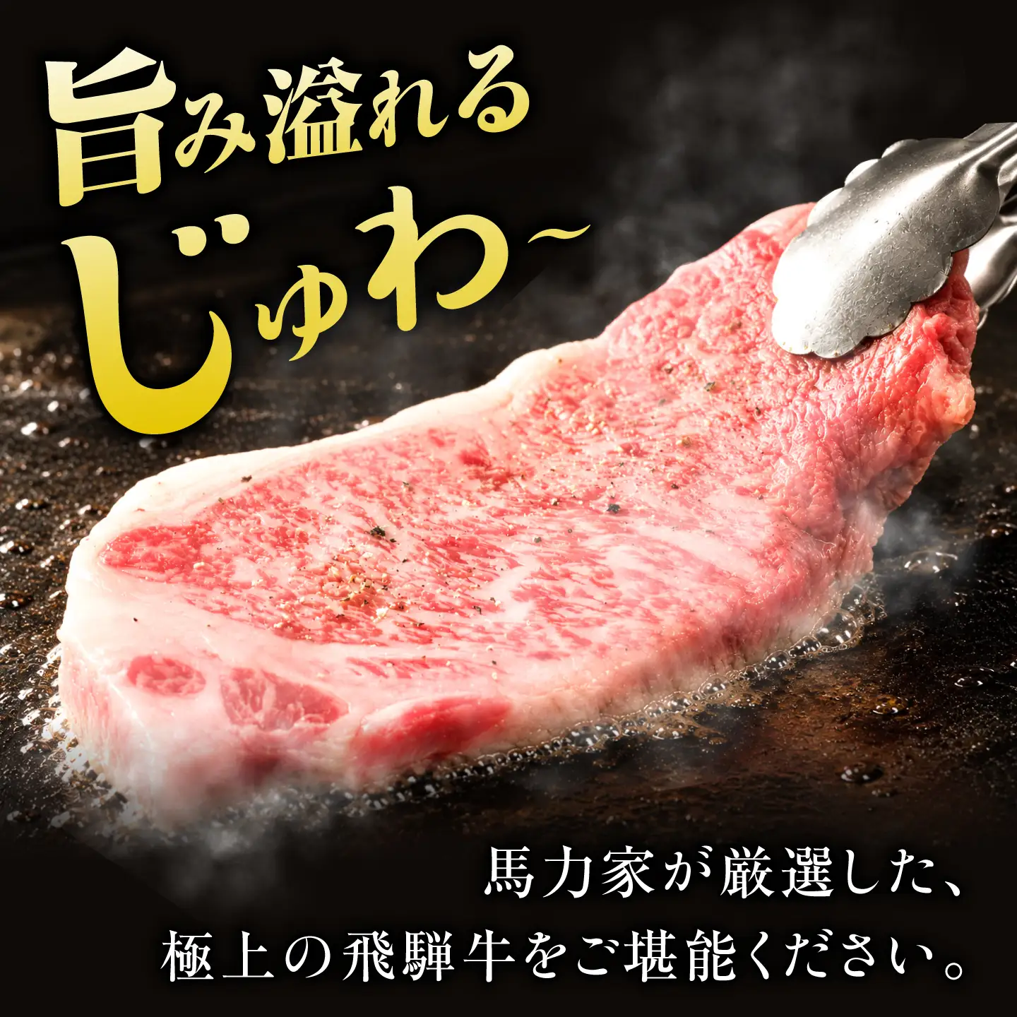 飛騨牛 サーロイン(ステーキ用)1.2kg(200g×6枚)飛騨牛 国産 肩ロース ロース ステーキ 黒毛和牛 和牛 牛肉 BBQ steak 岐阜県 / 御嵩町 / 馬力家[AVBO080]