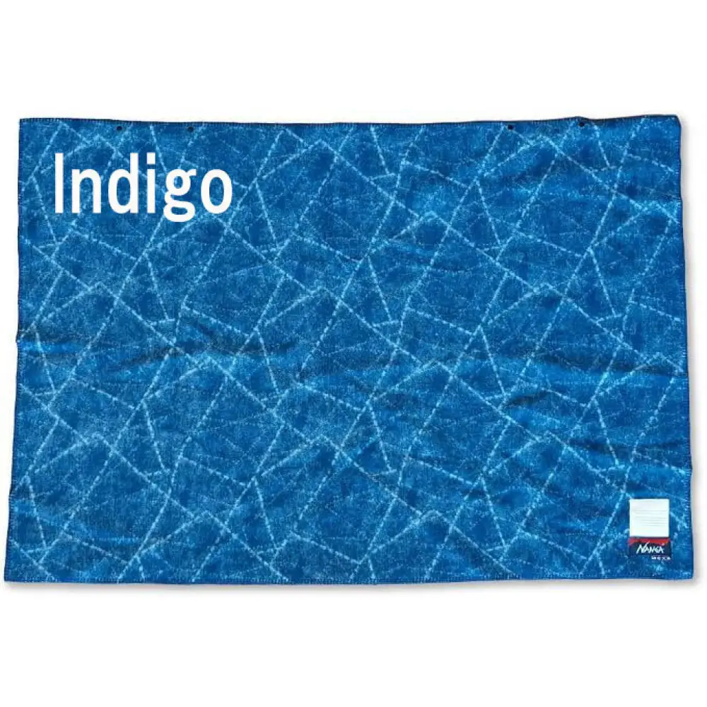 【鎌倉天幕】× NANGA×RATTA RATTARR ブランケット Indigo 日本製 スナップボタン付 KTMNA-BKID