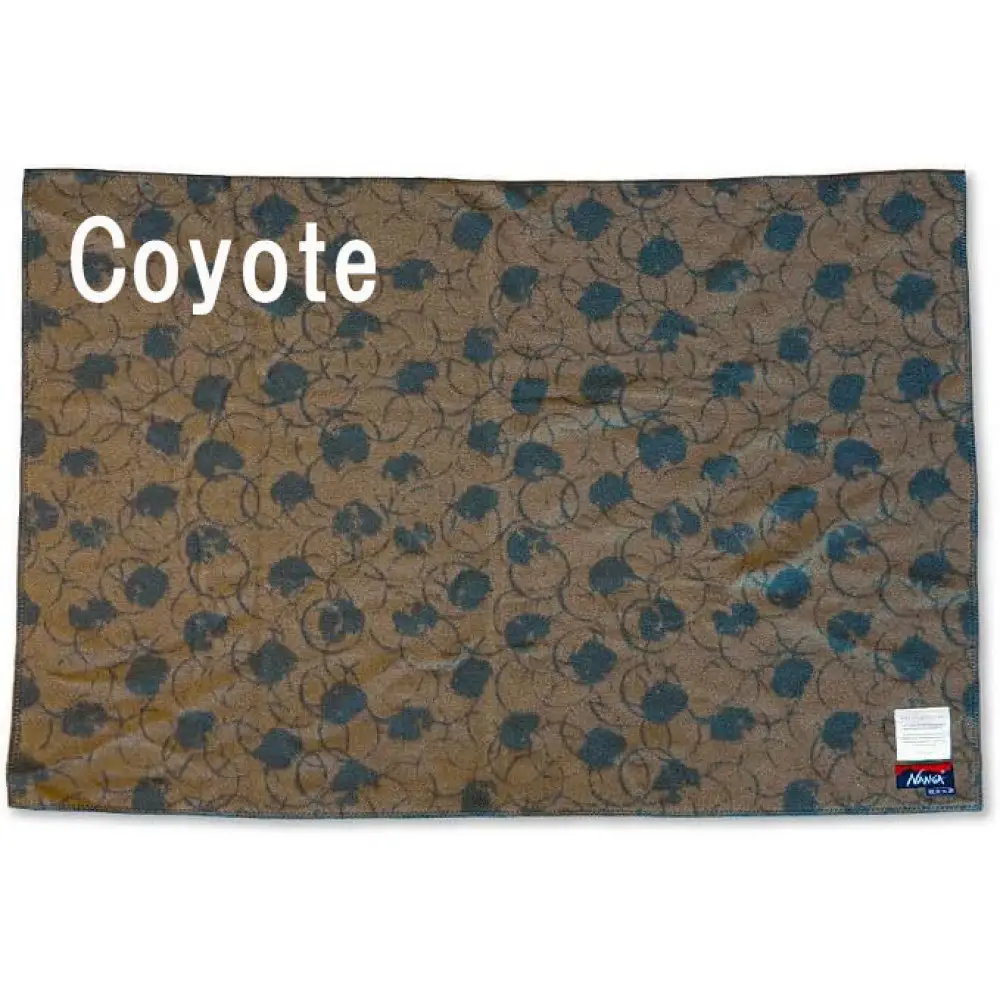 【鎌倉天幕】× NANGA×RATTA RATTARR ブランケット Coyote 日本製 スナップボタン付 KTMNA-BKCY