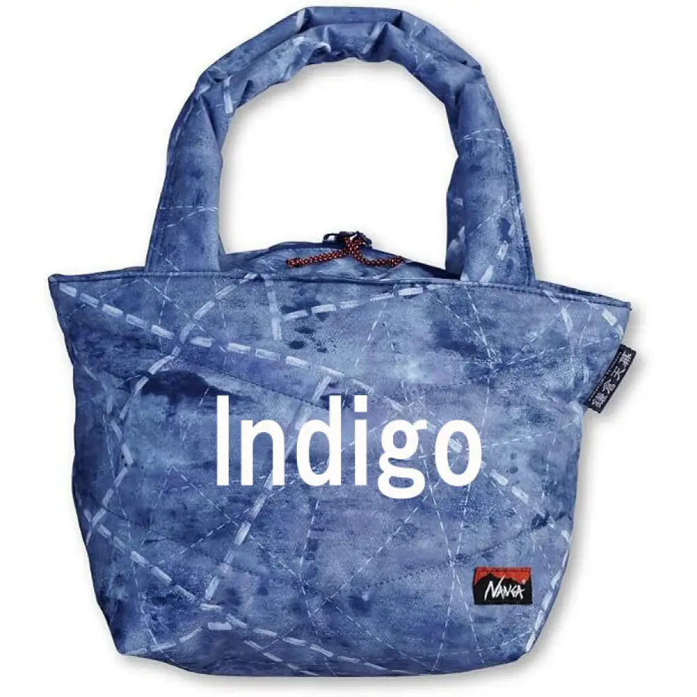【鎌倉天幕】× NANGA ×RATTA RATTARR トートバッグ Indigo 透湿防水ラミネート・ハンドウォーマーポケット付き KTMNA-TTID