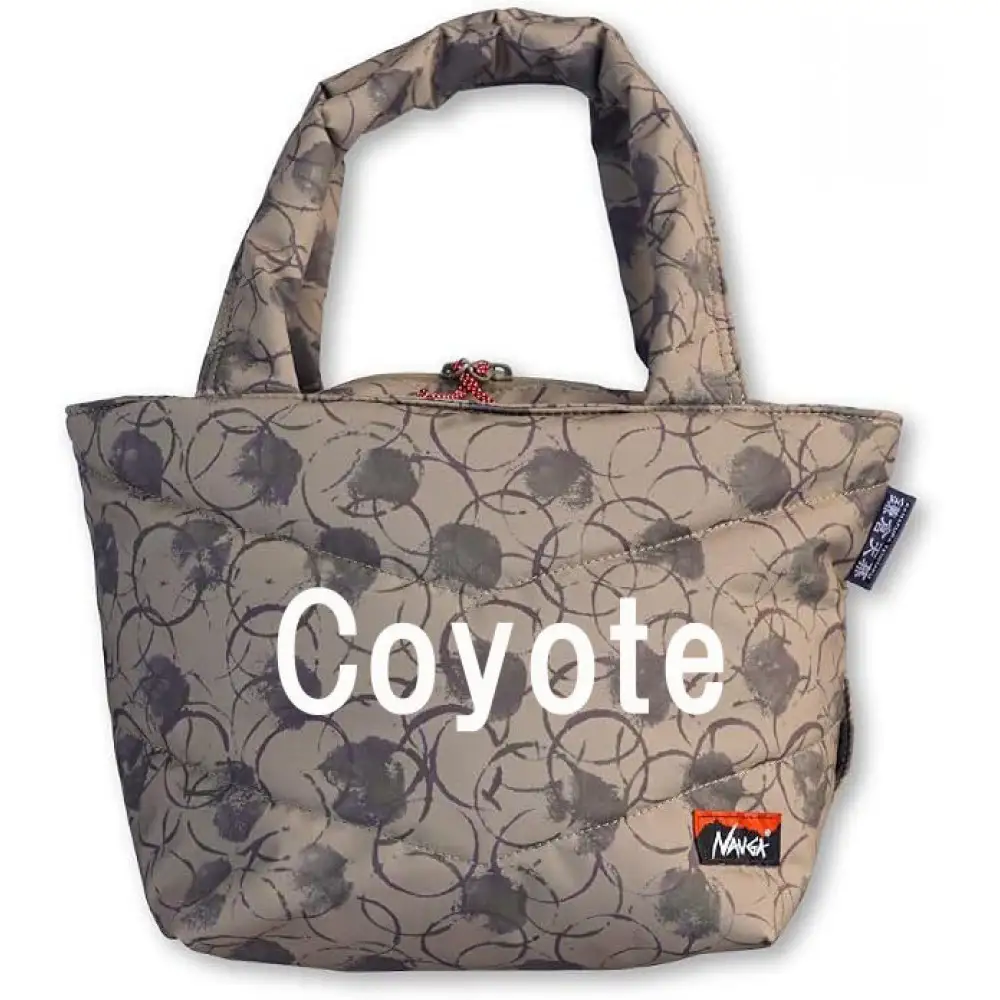 【鎌倉天幕】× NANGA ×RATTA RATTARR トートバッグ Coyote 透湿防水ラミネート・ハンドウォーマーポケット付き KTMNA-TTCY