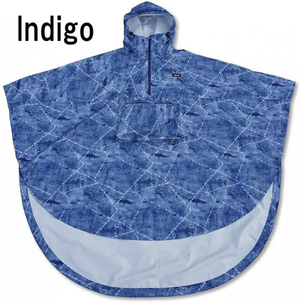 【鎌倉天幕】× NANGA×RATTA RATTARR ポンチョ Indigo 透湿防水ラミネート KTMNA-PCID