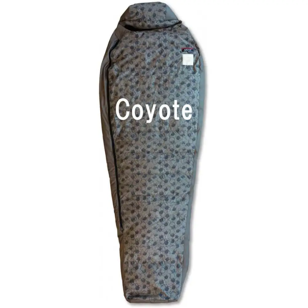 【鎌倉天幕】× NANGA×RATTA RATTARR スリーピングバッグ 600 Coyote マミー型 ダウン  透湿防水加工 ボックスキルト構造 KTMNA-SBCY