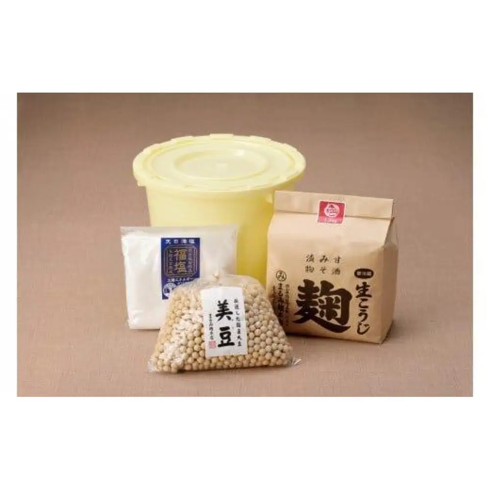 はじめての味噌づくりセット（樽つき）