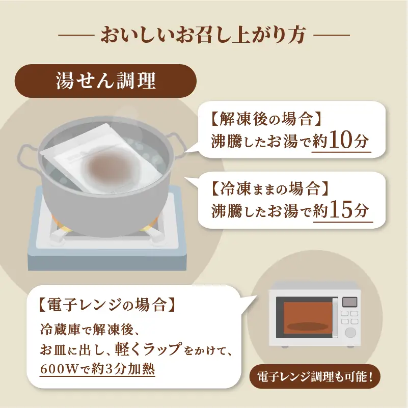 【湯煎調理可】 近江牛入 ハンバーグ デミソース 10個【RM108】
