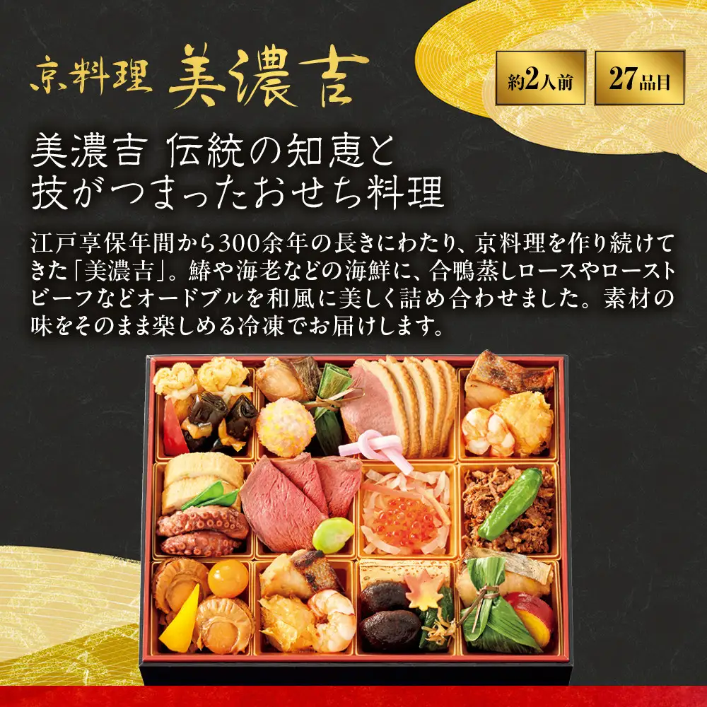 【高島屋選定品】和風オードブル みやこの宴 約2人前 京都 おせち 京料理 美濃吉