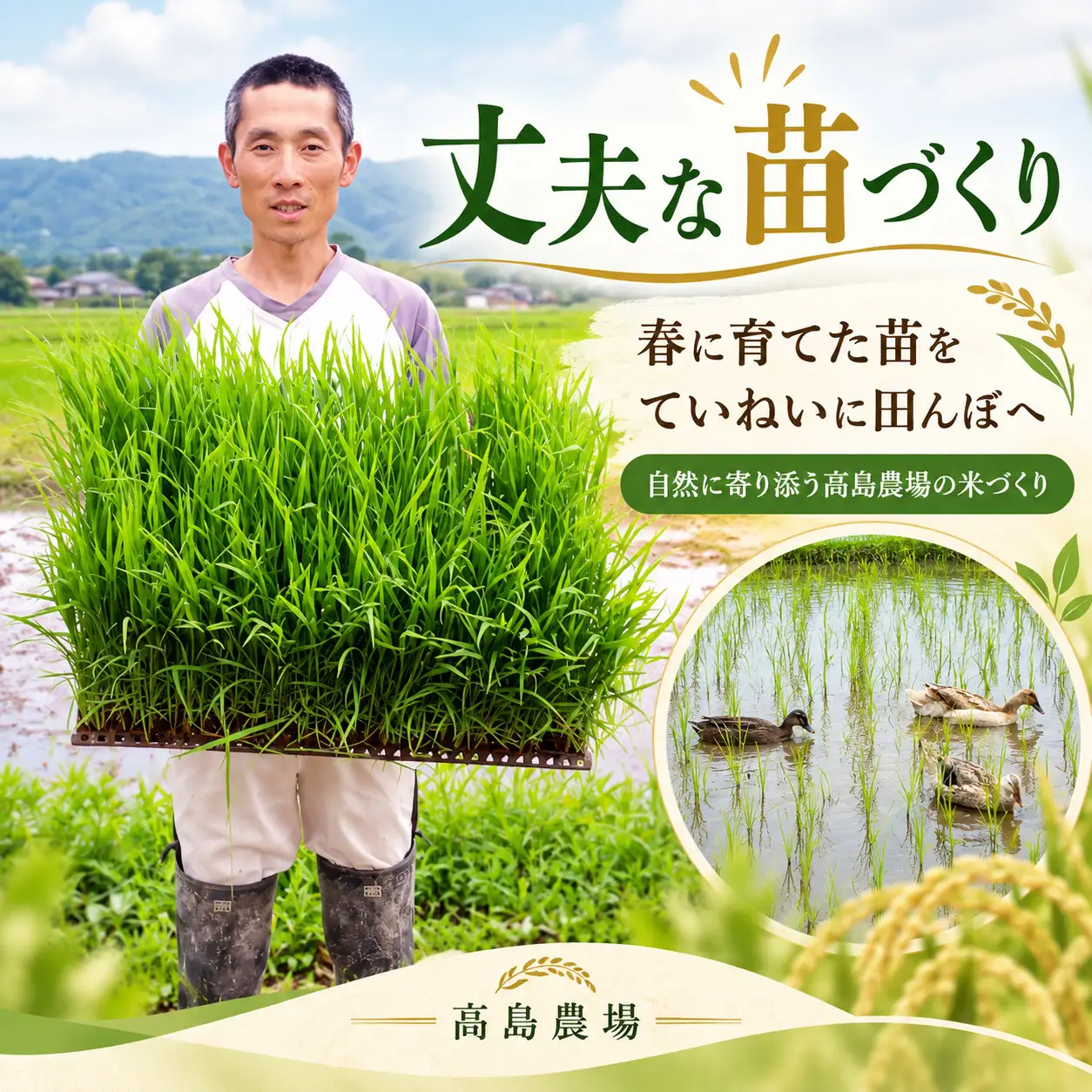 米 精米10kg 高島農場 農薬不使用 | ササニシキ 新潟県 佐渡市