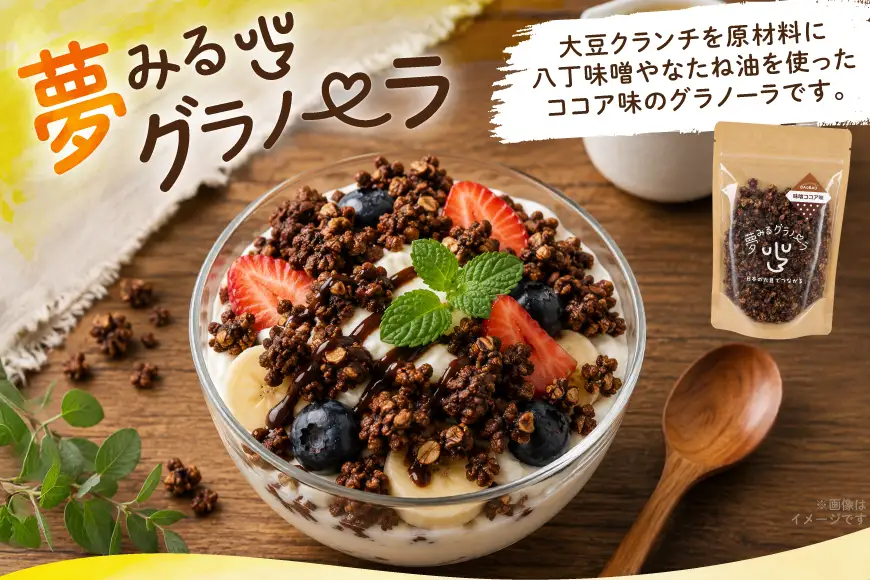 グラノーラ 夢みるグラノーラ 味噌ココア味 100g