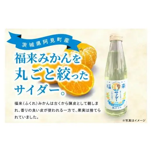 数量限定 サイダー 福来 炭酸 炭酸飲料 瓶 200ml 24本 ソーダ 飲料水 ジュース みかん ミカン 学生考案 お土産 ギフト（109-01）