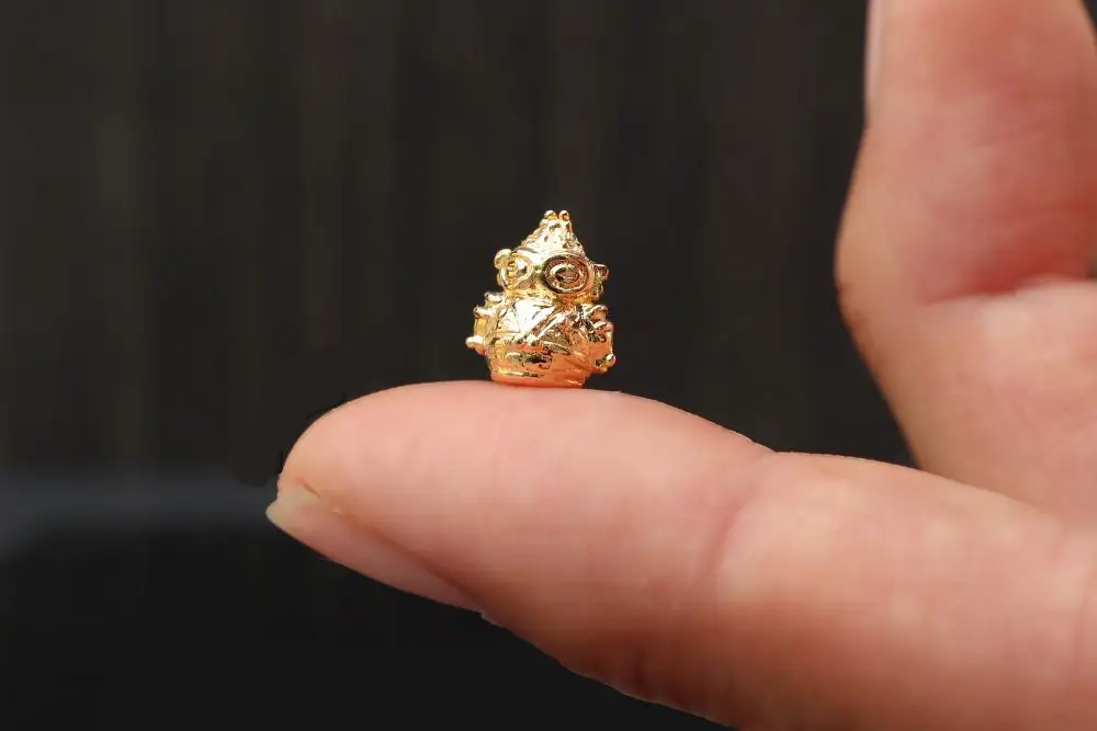 【縄文アクセサリーDo_goods】 K18 どぐりんプチ オブジェ　700-199  [5839-2355]