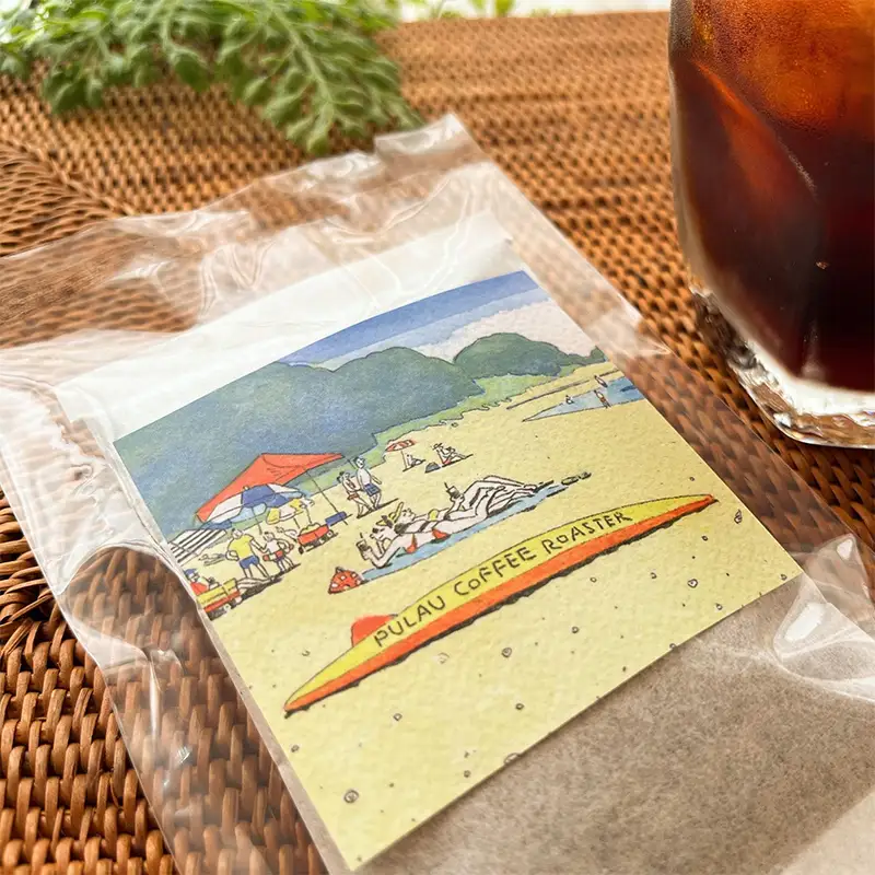 プラウコーヒーロースター 水出しコーヒーバッグ ＜コールド ブリュー コーヒーバッグ＞ 4個入 コーヒー 珈琲 コーヒーバッグ ギフト おすすめ 須賀川 福島  F7X-0909