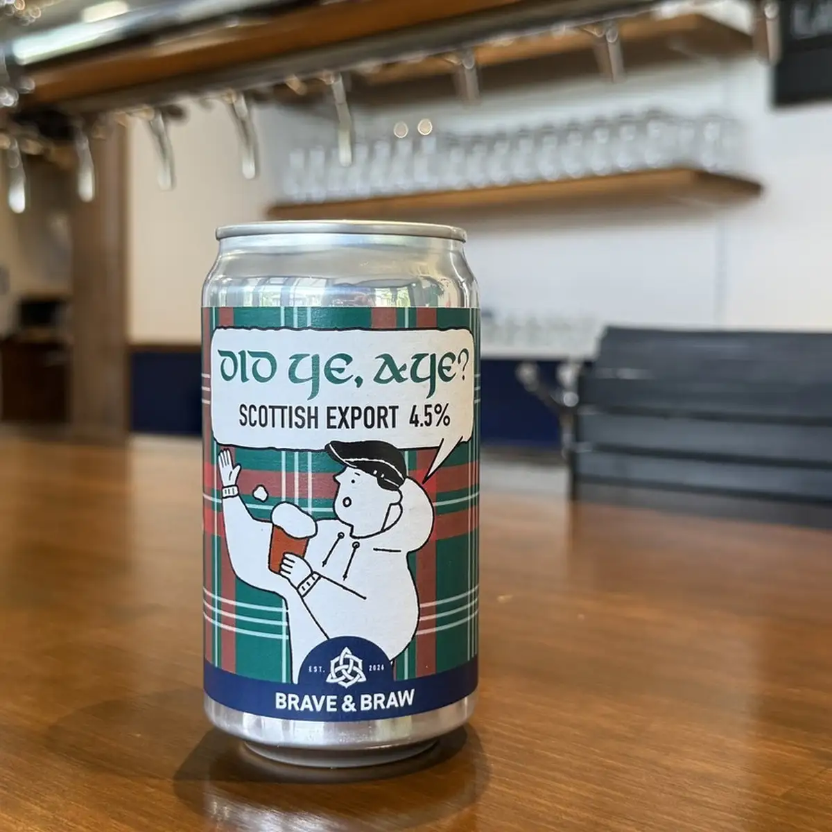 クラフトビール 350ml×4本 DID YE, AYE?｜スコティッシュエクスポート 缶ビール 地ビール お酒 高知県 日高村