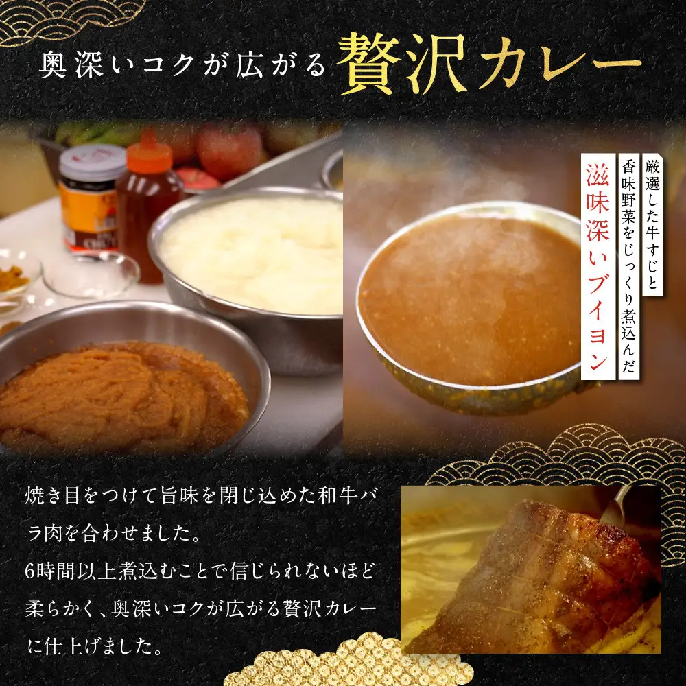 京の贅沢ビーフカレー 250g×3個 カレー 京都 老舗 銀閣寺大西