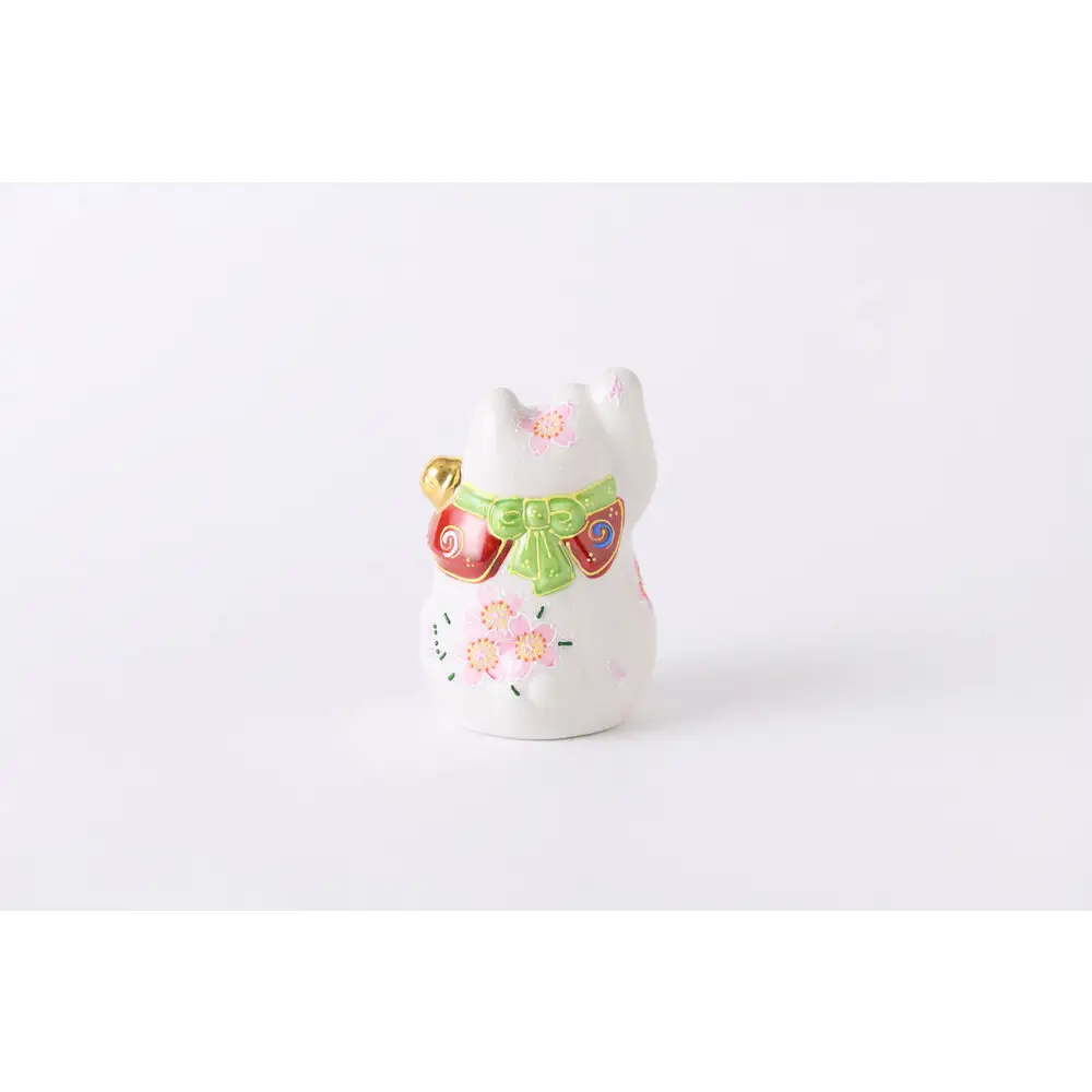 3.5号左団扇招き猫　桜盛