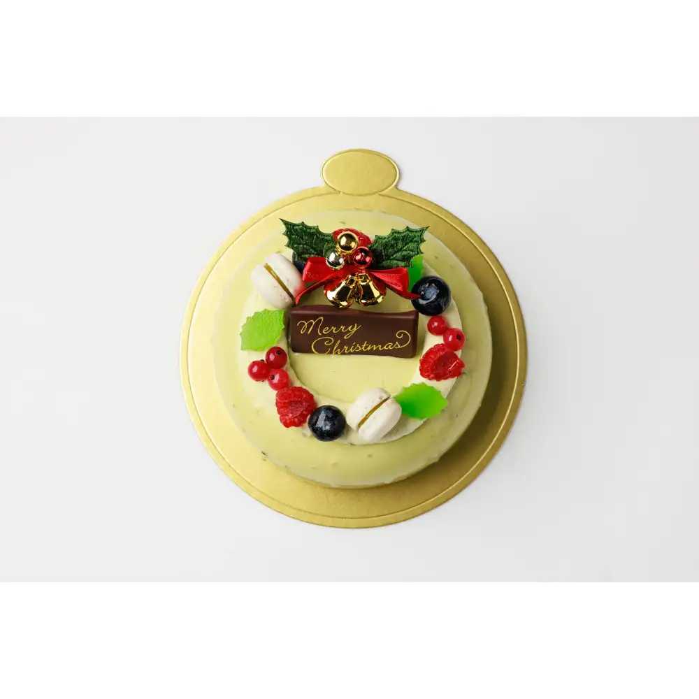 クリスマスケーキ ノエルピスターシュショコラ (14cm） 2026 ケーキ クリスマス 冷凍 デザート スイーツ Xmas ピスタチオムース