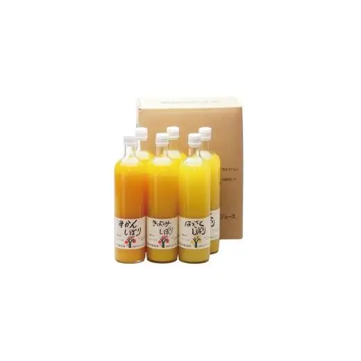 N322 ３種の１００％ピュアジュース　７５０ｍｌ　６本入り