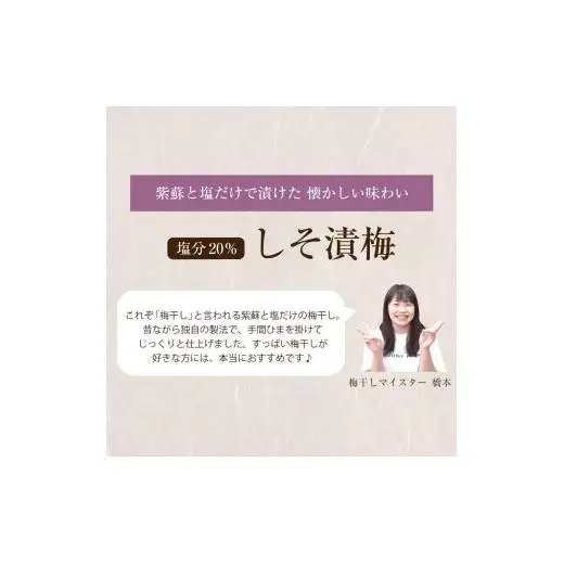 N230 ご家庭用しそ漬梅