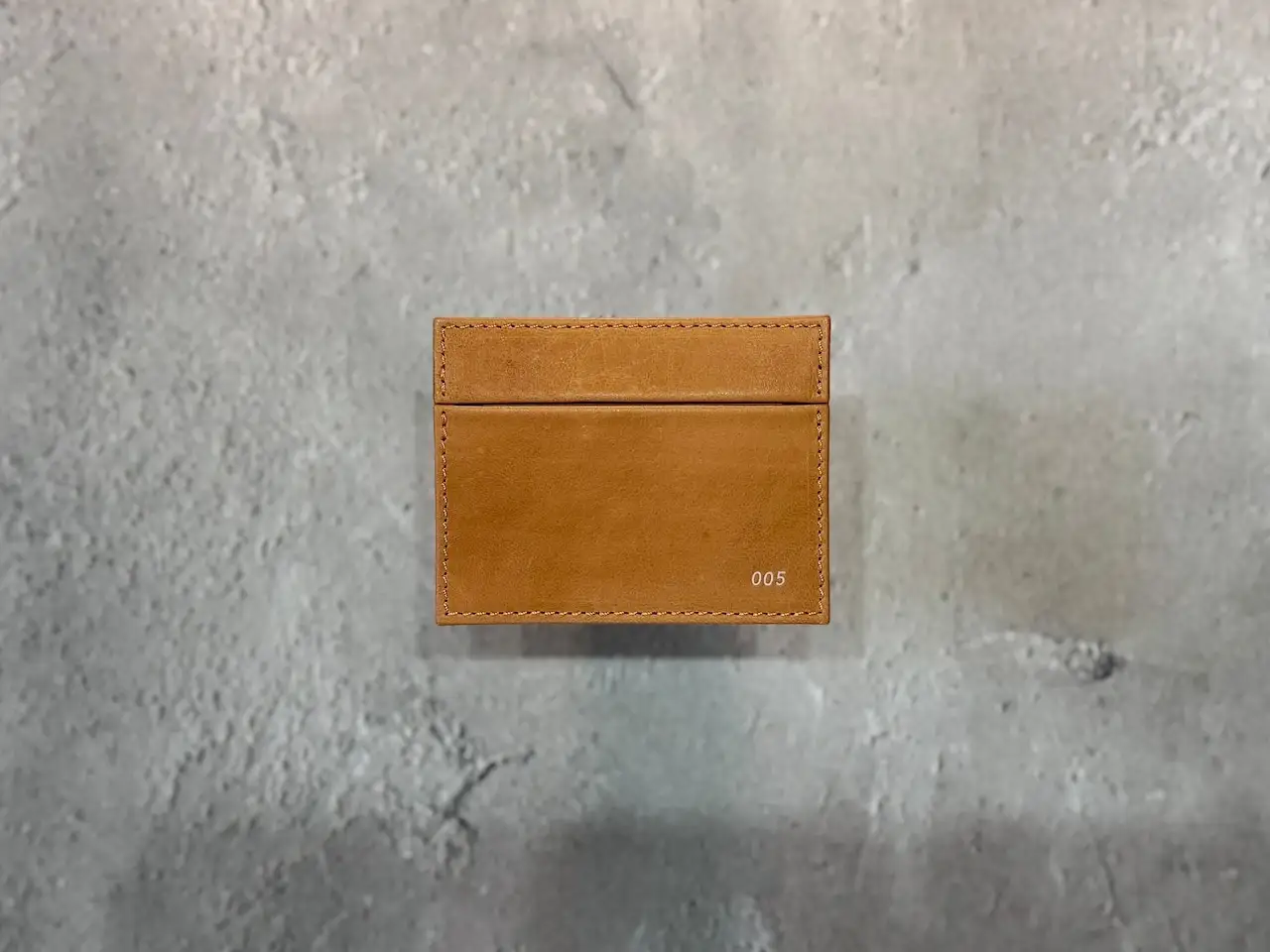 slim coin / 005　エゾ鹿革 コインケース 希少