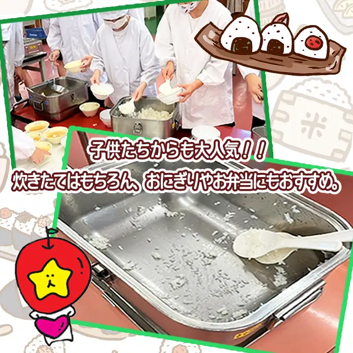 【 学校給食米 飯綱米 】米 こしひかり 5kg × 3回 【 3か月 定期便 】 ( 令和8年産 ) カンマッセいいづな 2026年11月上旬頃から順次発送予定 コシヒカリ 白米 精米 お米 信州 予約 農家直送 長野県 飯綱町 [2138]
