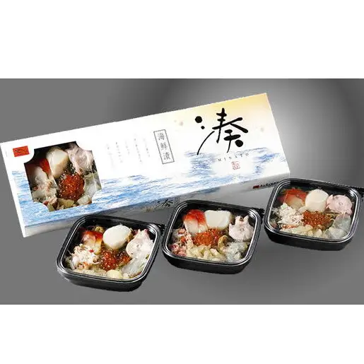 8-015-021　7種の海鮮松前漬（いくら、ほたて他） 600g（100g×6）