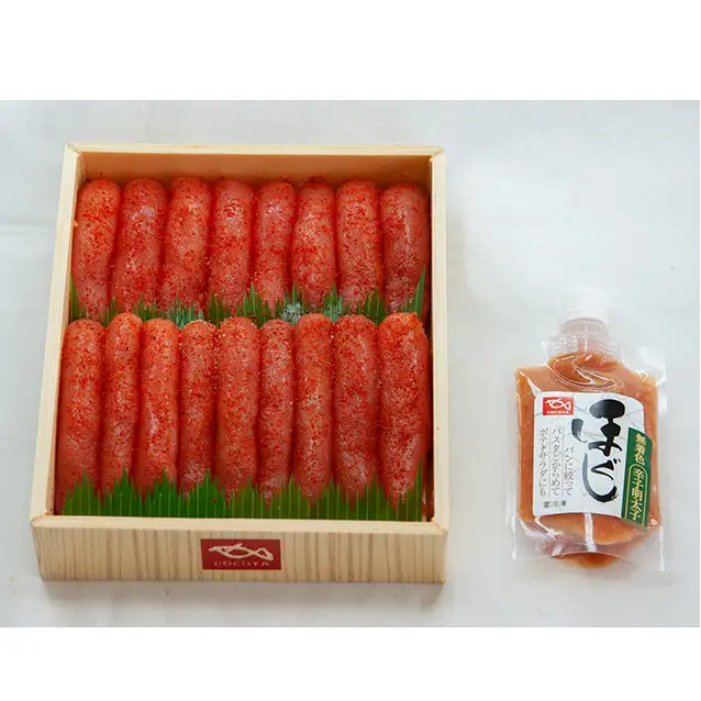 8-015-023　ぐるめ食品の辛子明太子とほぐし明太子