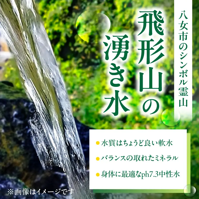 飛形の寶水（10ℓ）×2ケース【八女飛形蒸留所】 天然水 ナチュラルミネラルウォーター pH 7.3 地下水 軟水 飲料水 水 福岡県 八女市 016-036