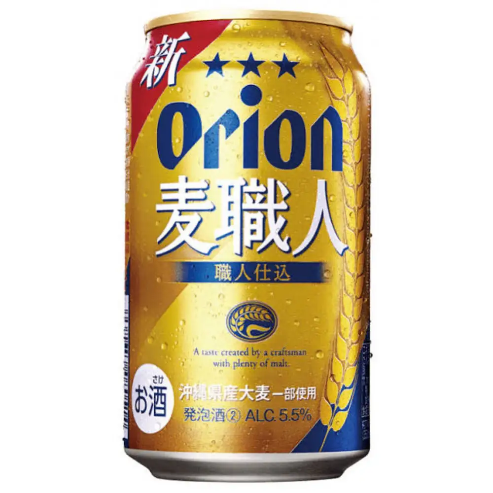 【定期便　全3回】【ふるさと納税】オリオン 麦職人（350ml・24本） ×3ケース｜ オリオン 麦職人　発砲酒  県認定返礼品
