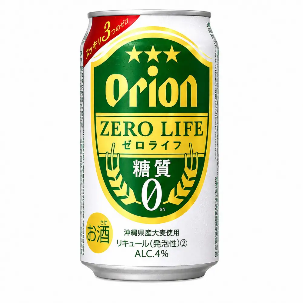 【定期便　全3回】【ふるさと納税】オリオン ゼロライフ（350ml・24本）×3ケース ｜ オリオン ゼロライフ　発泡酒  県認定返礼品