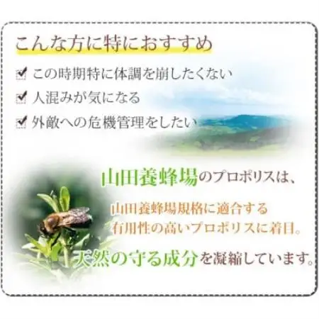 山田養蜂場　プロポリス粒　300粒袋入(11266)【1755604】