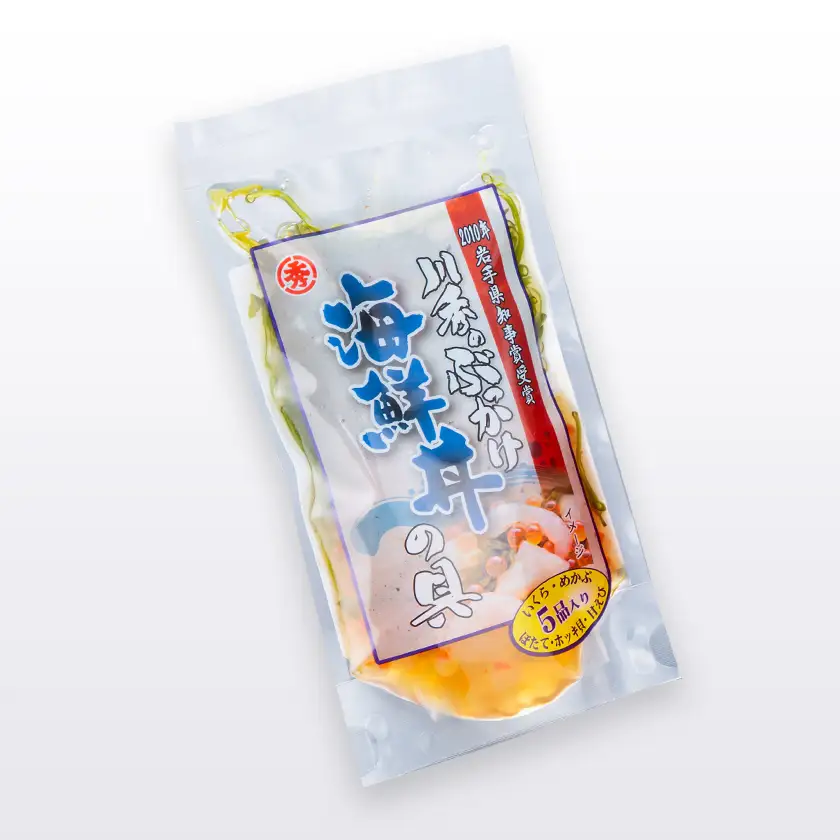 三陸宮古 ぶっかけ海鮮丼の具 100g×5パック【配送不可地域：離島】【1772517】
