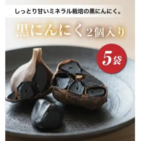 黒にんにく2個入り×5袋【1022728】
