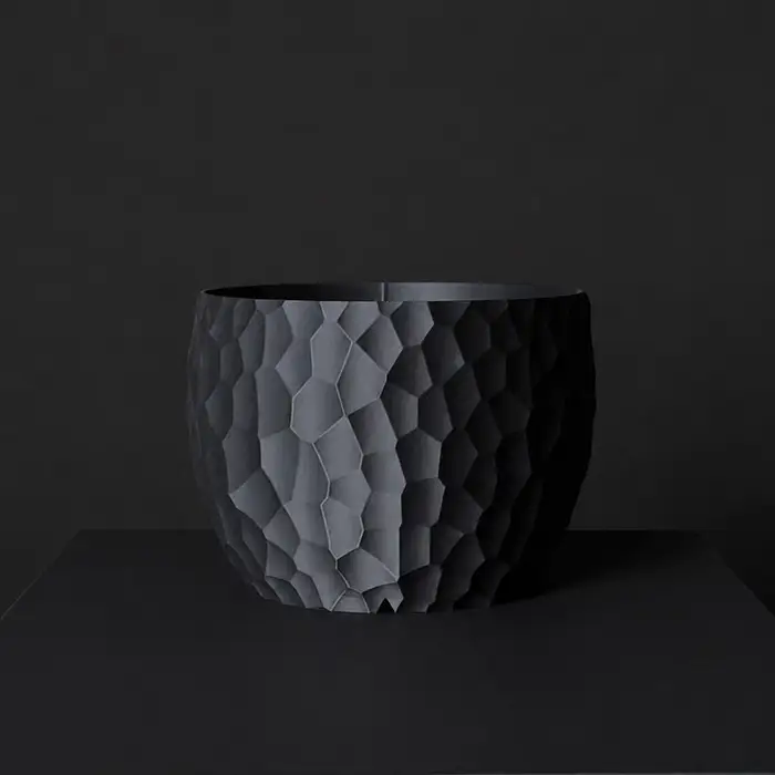 ＜数量限定＞BOTANICBOMB STORE 3Dプリント鉢 “B.B. POT 58”(1個) 植木鉢 3Dプリンター アート デザイン オリジナル 観葉植物 植物 インテリア 【fc-TV001】【株式会社 シータス】