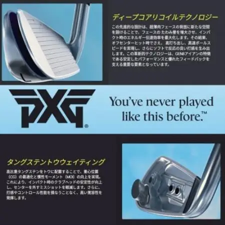 PXG 0311 GEN8-T アイアン#5～PW 6本セット-S(スチール)【1735030】