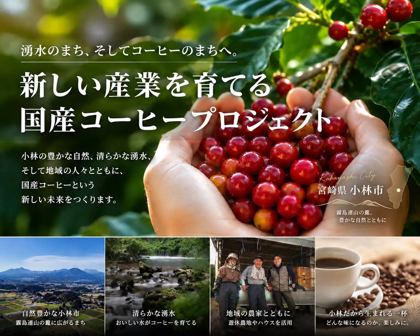 コーヒー 【定期便6回】霧島連山自家焙煎珈琲豆（粉） 200g×6回