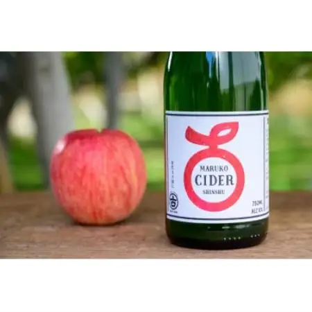 【国際コンクール銀賞受賞!】 信州中野自然派シードル MARUKO CIDER 750ml【1753489】