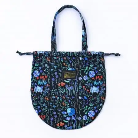 【ezu】eternal feeling circle bag 青い花【1742113】