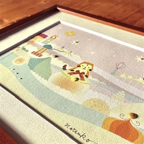あらいぐまラスカル　アートプリントDECO　【White】【1780378】
