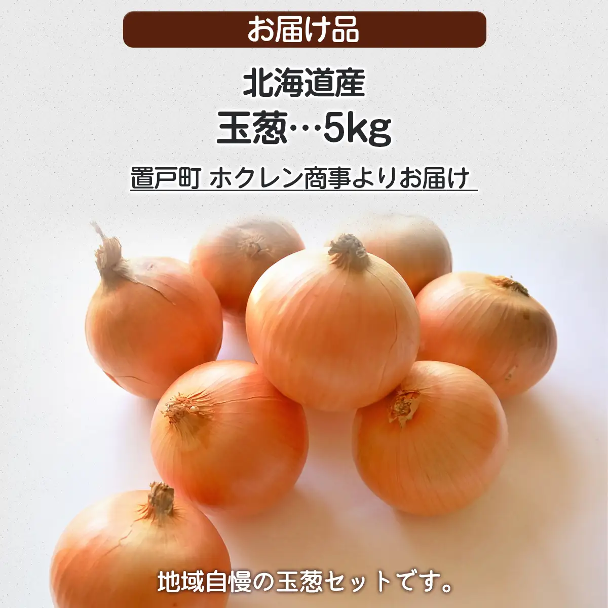 ＪＡきたみらい玉葱 約5kgOTC011