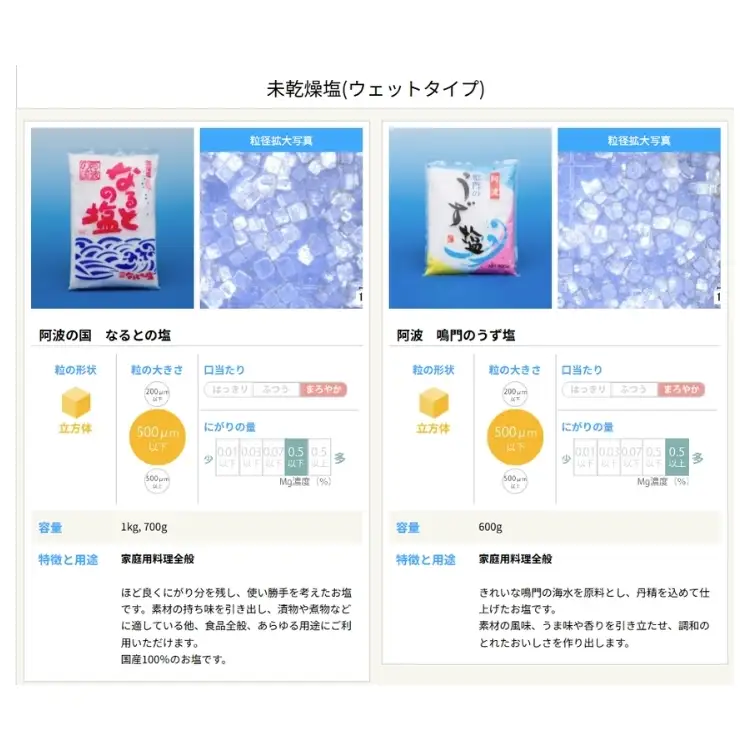 阿波鳴門のうず塩　10袋セット　