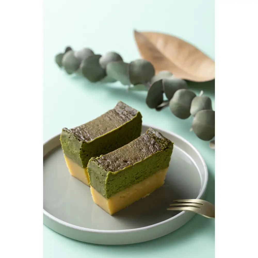 熟成蜜芋チーズケーキ　出雲抹茶
