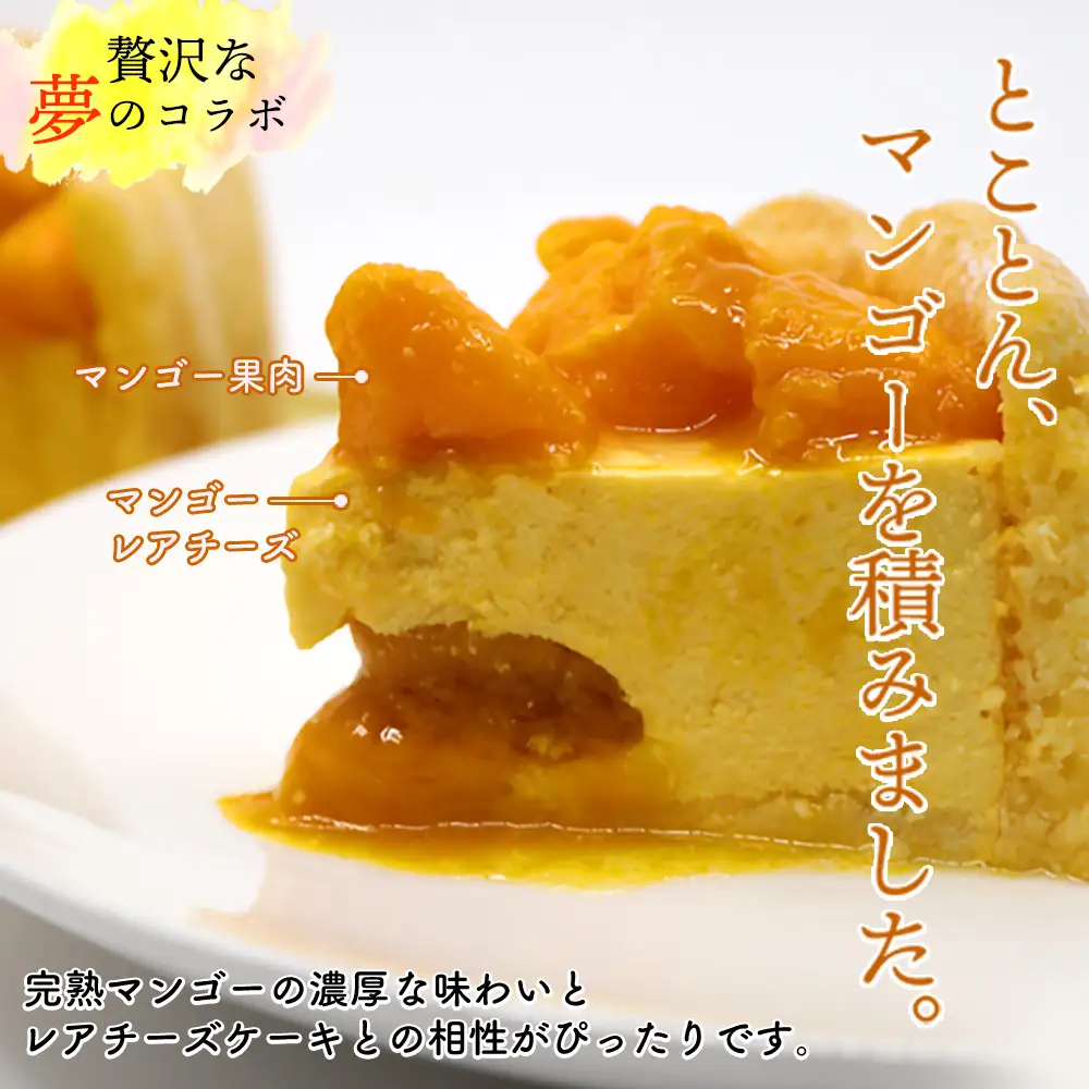 クリスマス限定★贅沢沖縄マンゴーホール5号サイズ【マンゴースイーツ専門店】