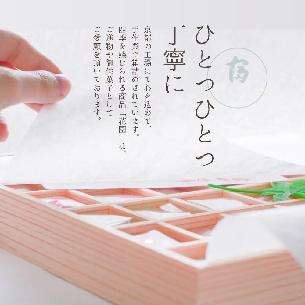 四季の京菓子詰合せ 花園（小）20個入り 京菓子 スイーツ
