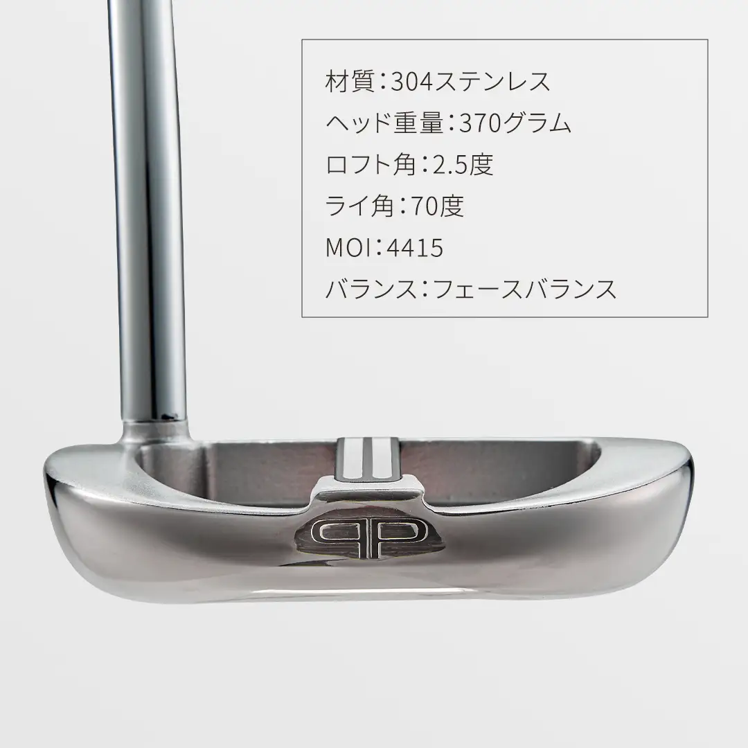 【 PROFOUND GOLF 】 パター Model B ( シルバー ) 35インチ ゴルフ プロファウンド 初心者 上級者