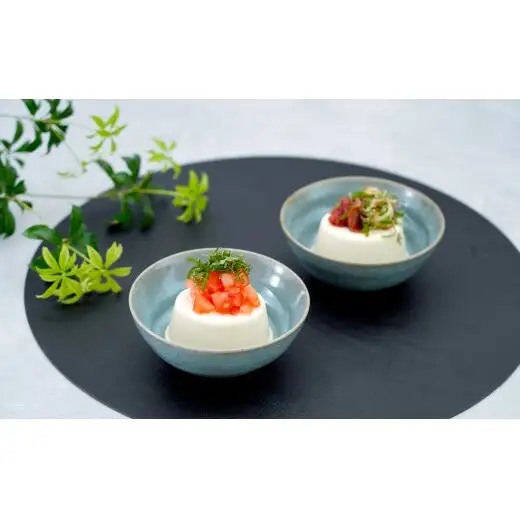 有田焼 青磁 貫入4寸小鉢 4個セット 【茂正工房 梶原大敬】うつわ 器 和食器 磁器 陶器 小鉢 青磁 貫入 作家もの 手作り セット ギフト ak054